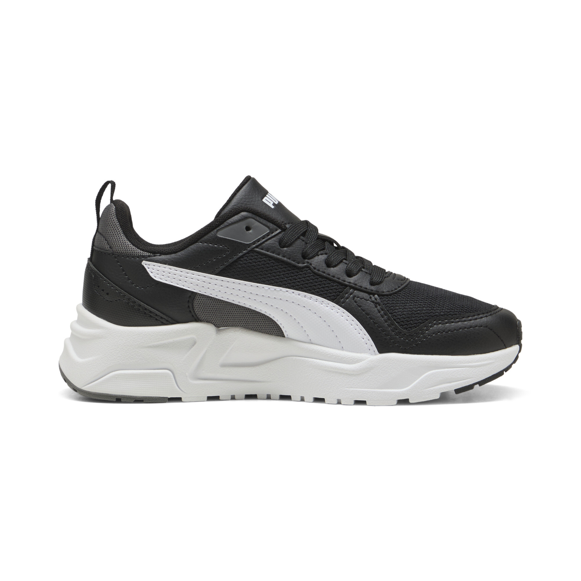 PUMA Trinity 2 LT sneakers, Zwart/Grijs/Wit, Maat 37,5 thumbnail 3