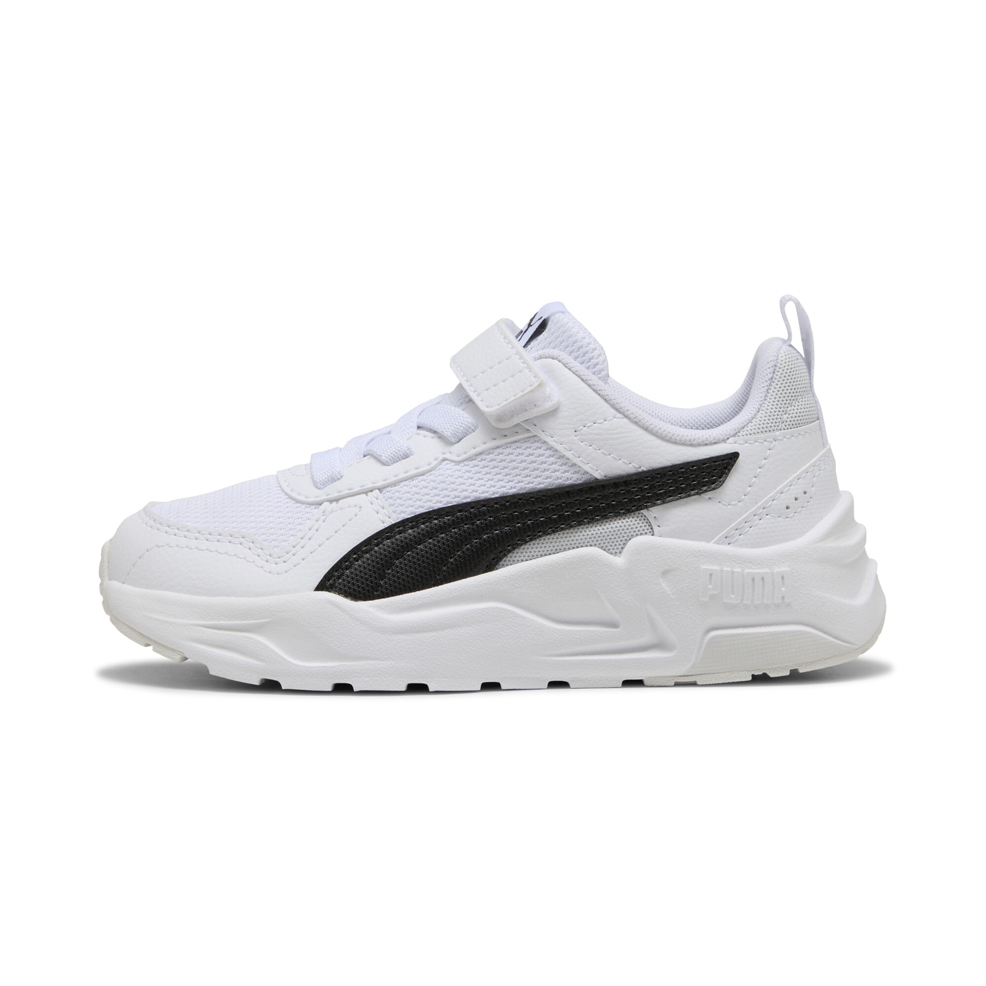 PUMA Trinity 2 LT sneakers, Zwart/Grijs/Wit, Maat 31