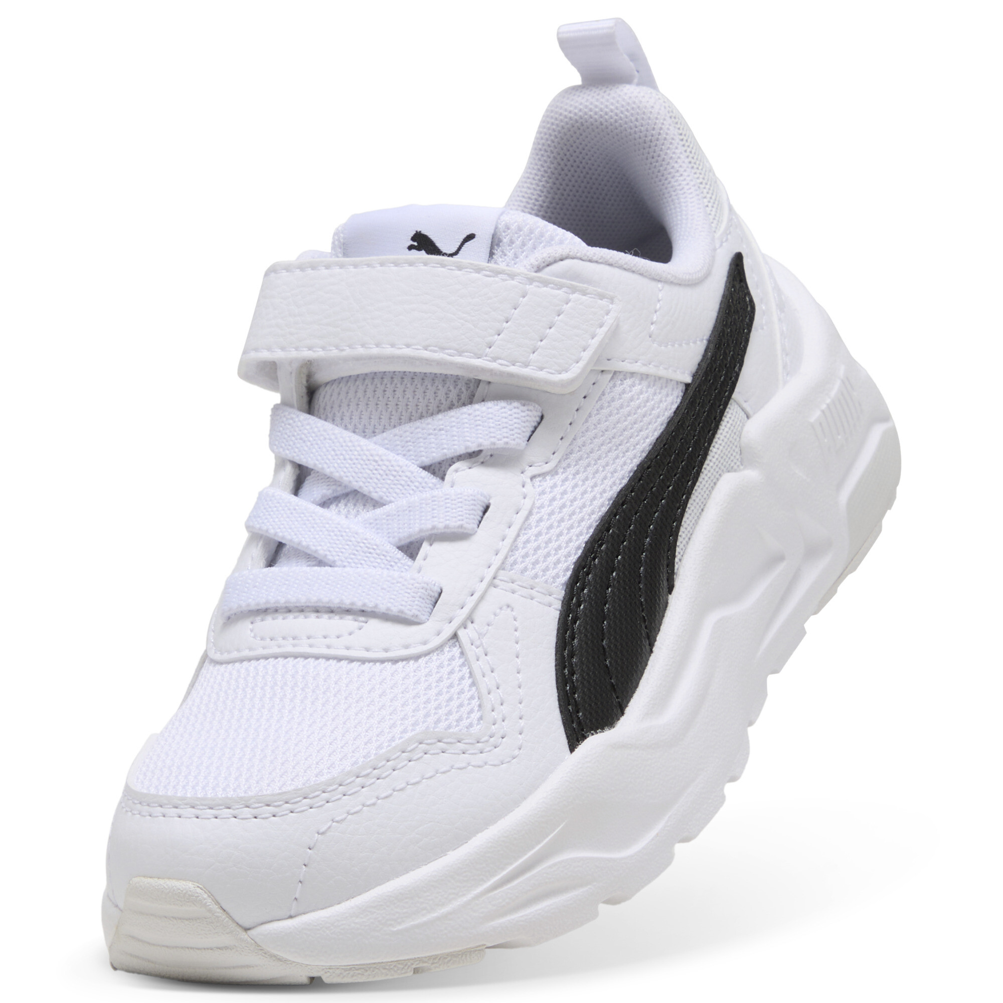 PUMA Trinity 2 LT sneakers, Zwart/Grijs/Wit, Maat 31 thumbnail 2