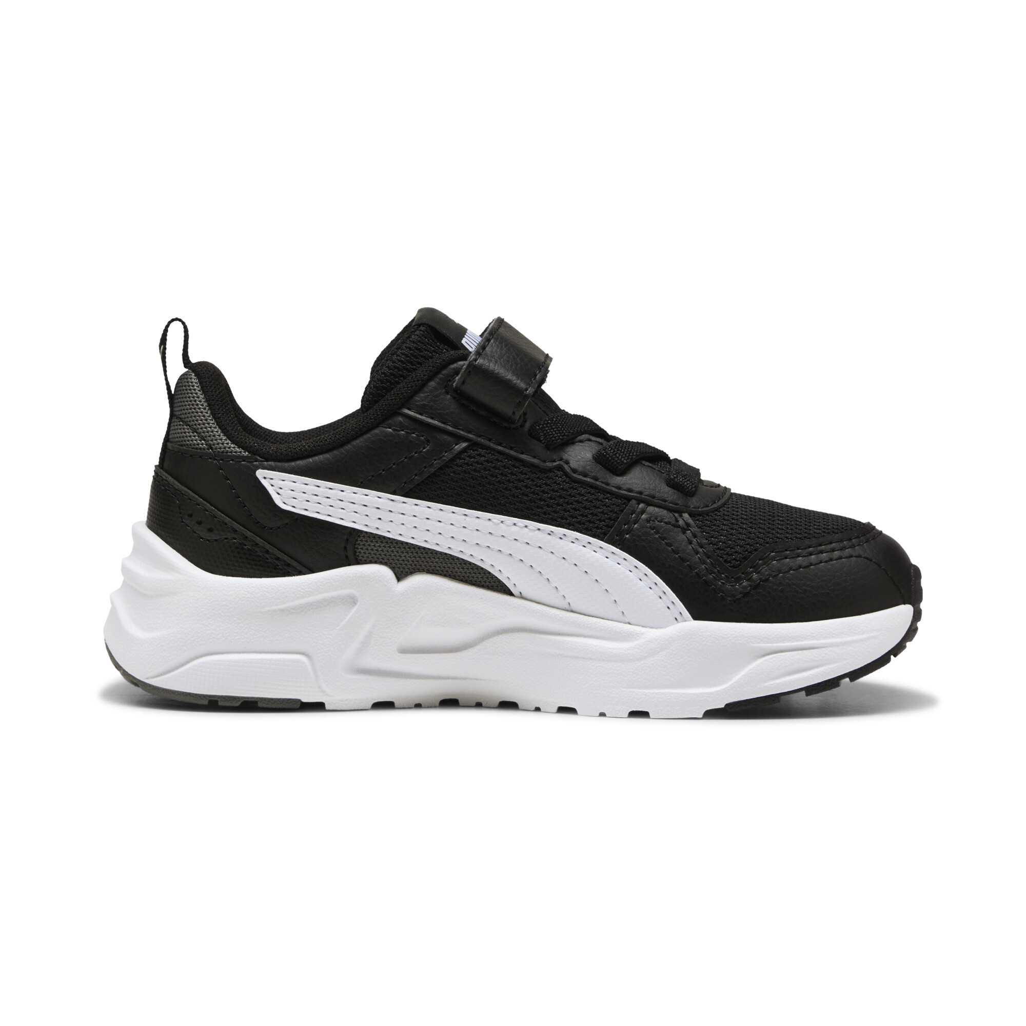 PUMA Trinity 2 LT sneakers, Zwart/Grijs/Wit, Maat 29 thumbnail 3