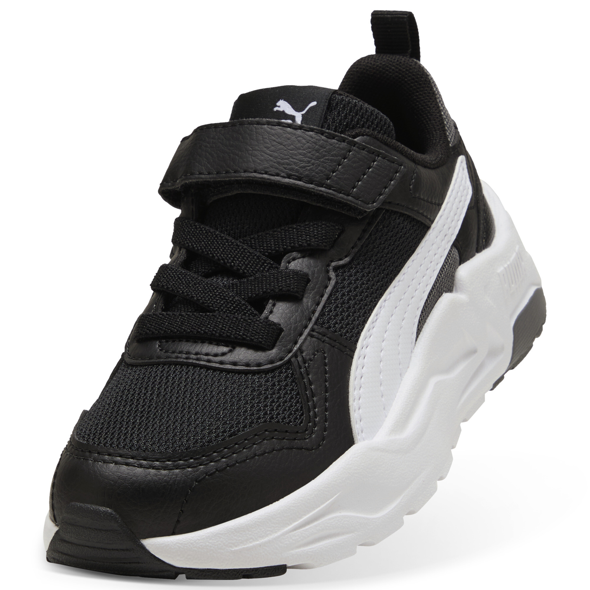 PUMA Trinity 2 LT sneakers, Zwart/Grijs/Wit, Maat 29 thumbnail 2