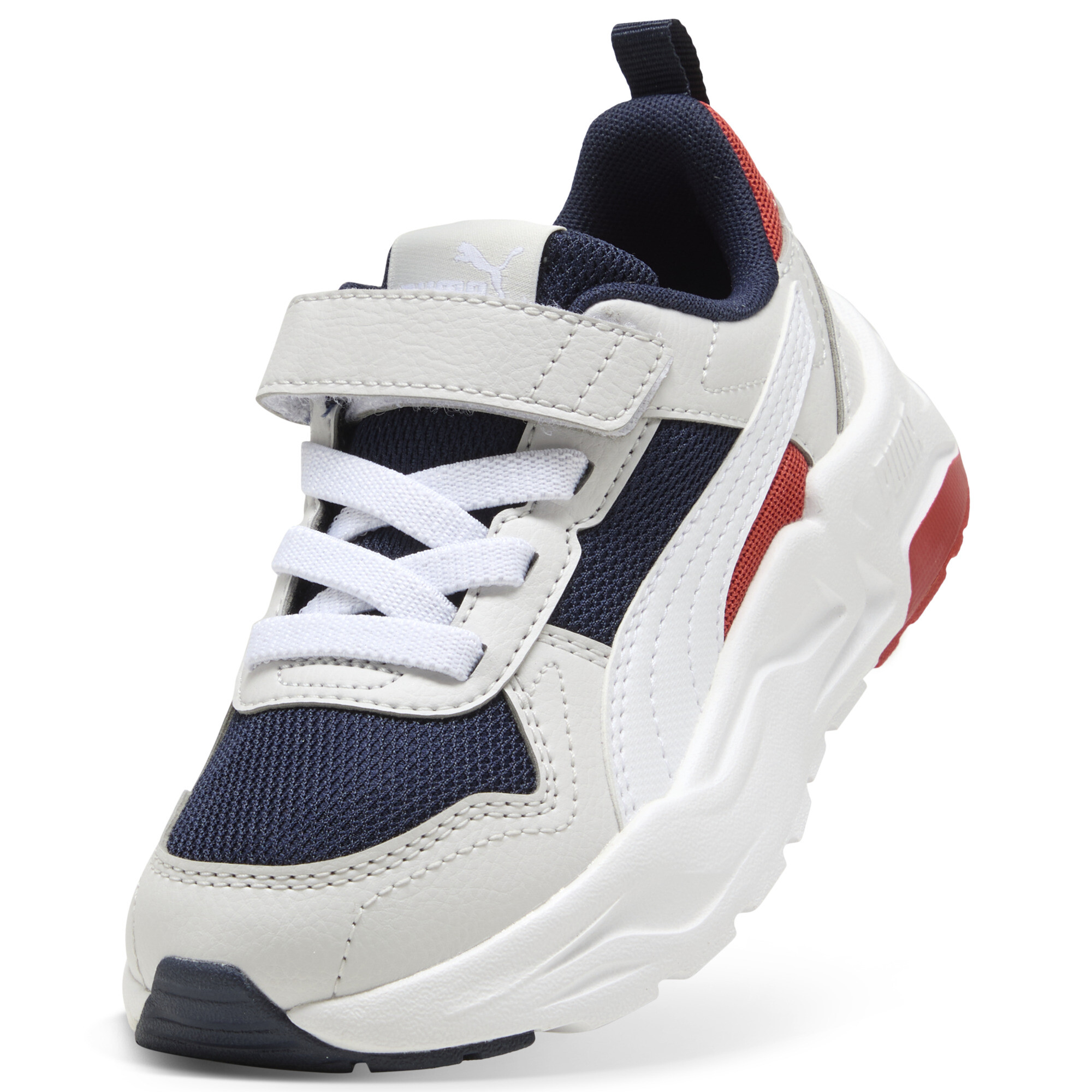 PUMA Trinity 2 LT sneakers, Blauw/Grijs/Wit, Maat 31,5 thumbnail 2