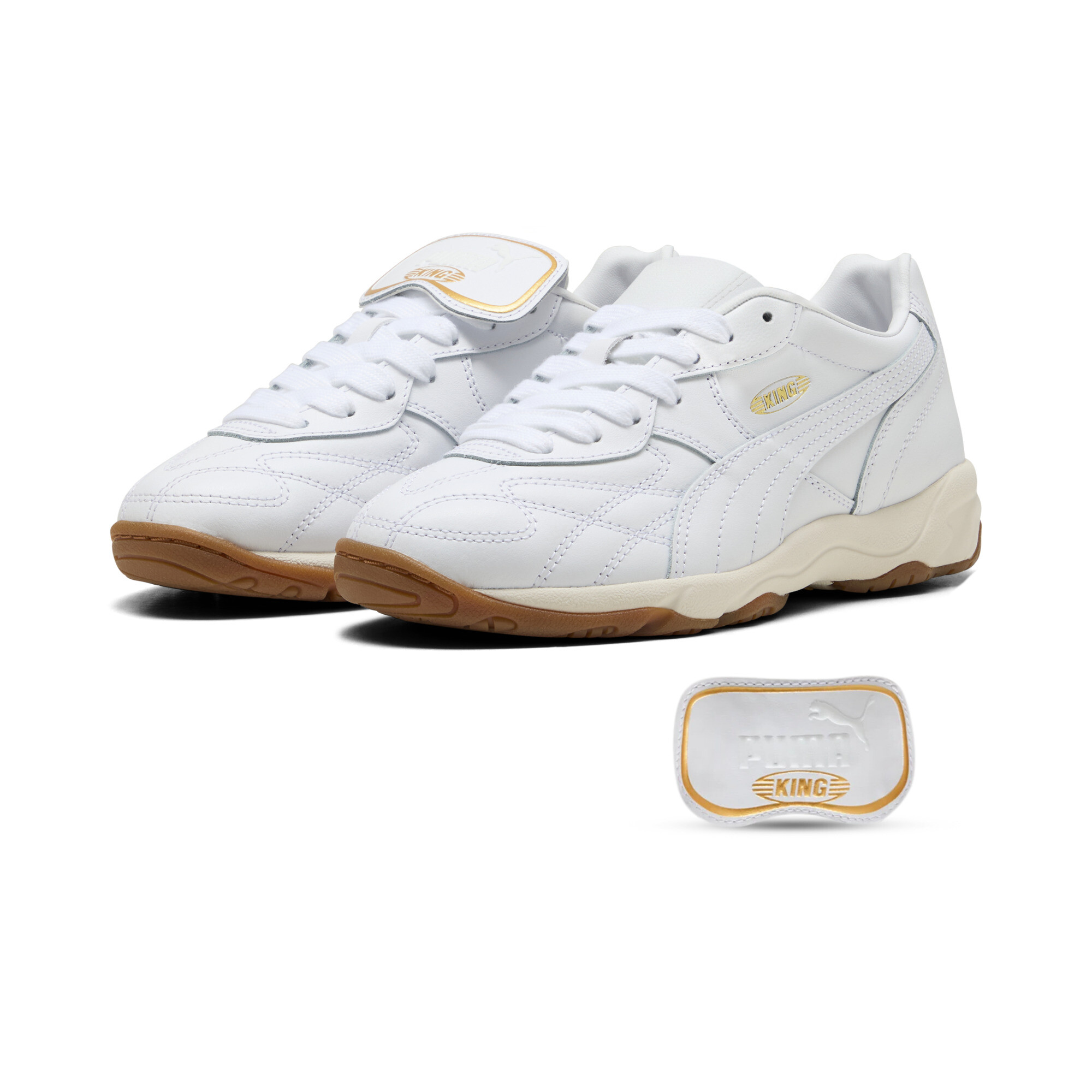 PUMA King Indoor sneakers, Wit, Maat 35,5 thumbnail 6