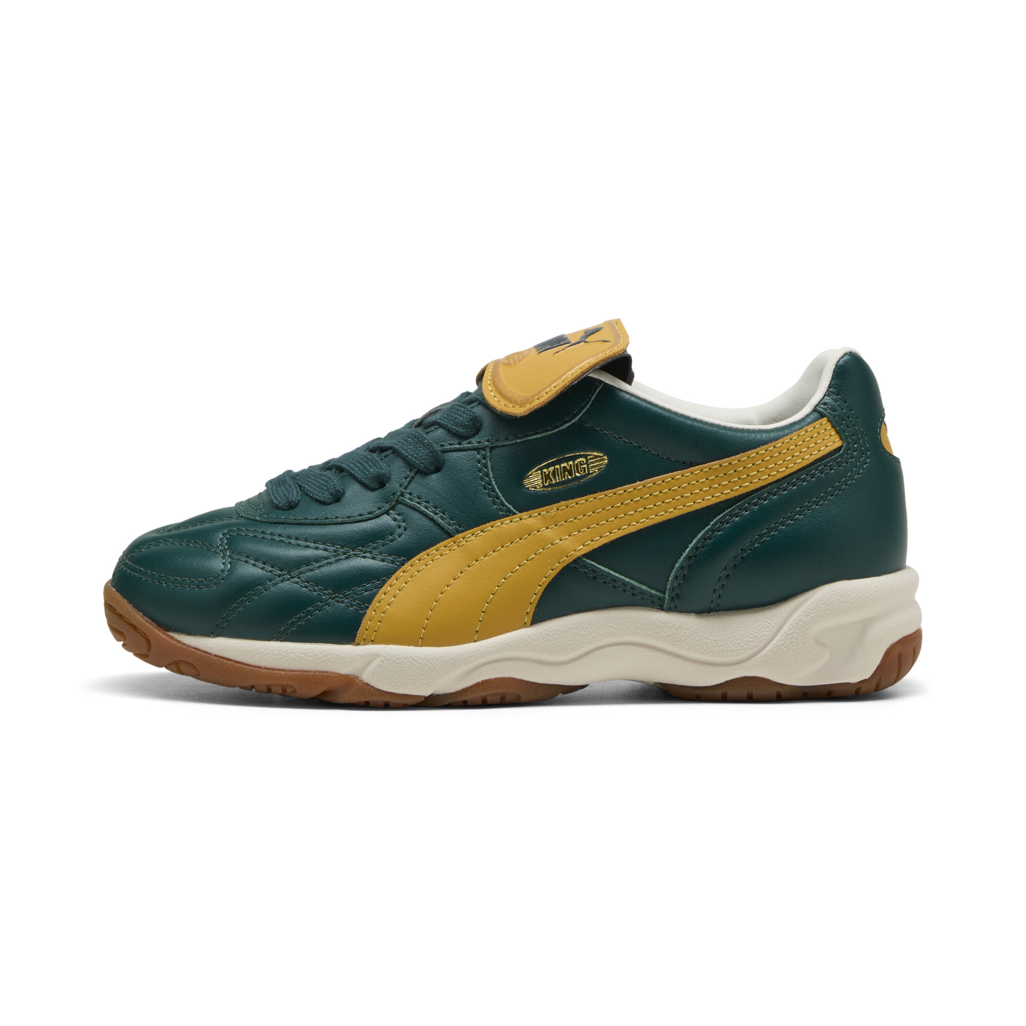 Puma King Indoor Sneakers Youth In Green