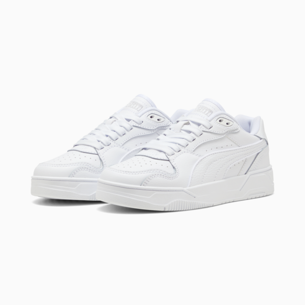 RBD Break Low Sneakers Youth, PUMA White-Cool Light Gray-PUMA Black, large-ZAF