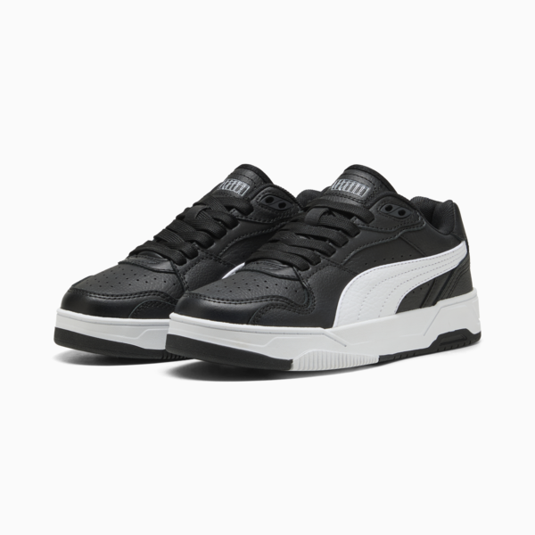 RBD Break Low Sneakers Youth, PUMA Black-PUMA White, large-ZAF
