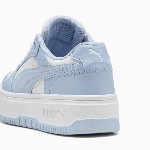Rebound Femme Sneakers Youth, PUMA White-Haute Tropic, large-ZAF