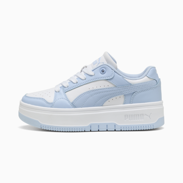 Rebound Femme Sneakers Youth, PUMA White-Haute Tropic, large-ZAF