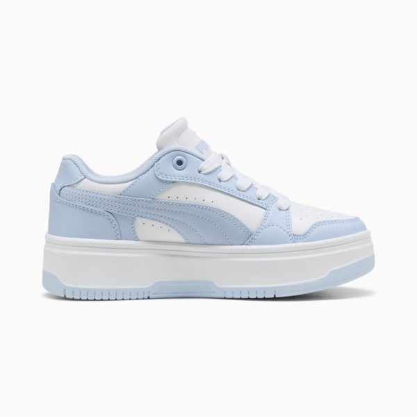 Rebound Femme Sneakers Youth, PUMA White-Haute Tropic, large-ZAF