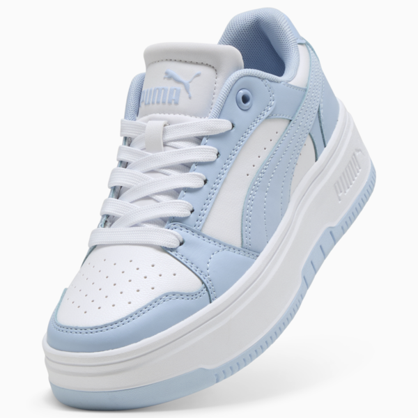 Rebound Femme Sneakers Youth, PUMA White-Haute Tropic, large-ZAF
