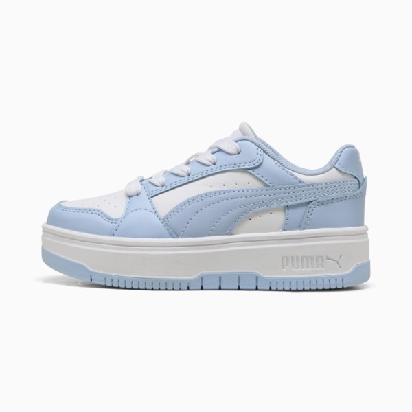 Rebound Femme Sneakers Kids, PUMA White-Haute Tropic, large-ZAF