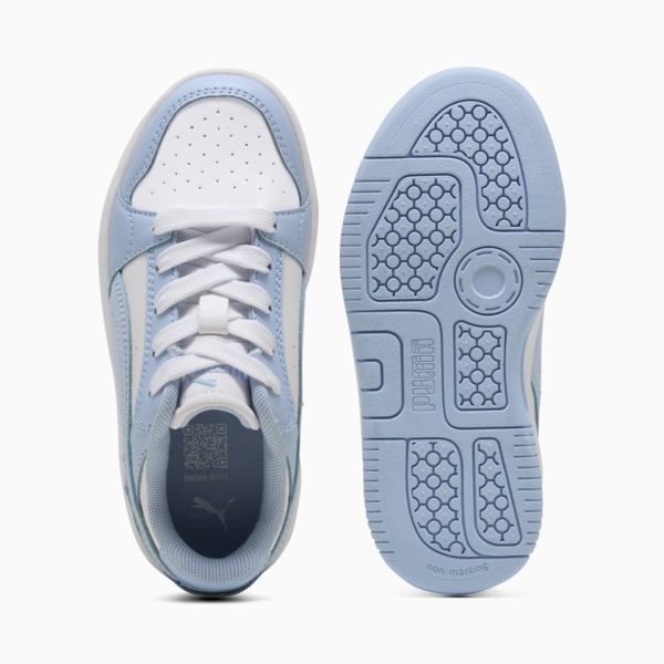 Rebound Femme Sneakers Kids, PUMA White-Haute Tropic, large-ZAF