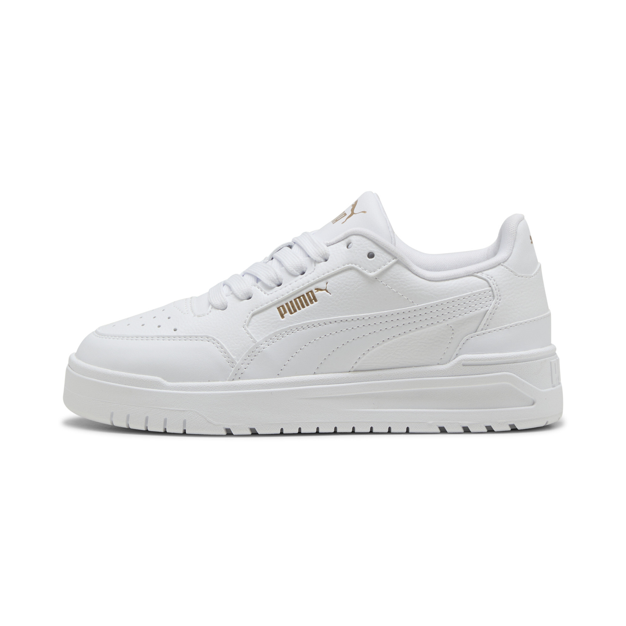 Puma Shuffle Downtown Low Sneakers Teenager, Schuhe, Weiß, 35.5