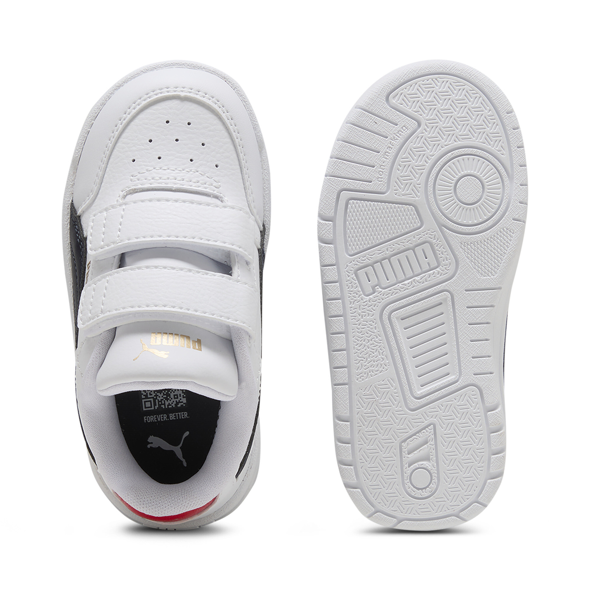 PUMA Shuffle Downtown sneakers, Blauw/Rood/Wit, Maat 20 thumbnail 4