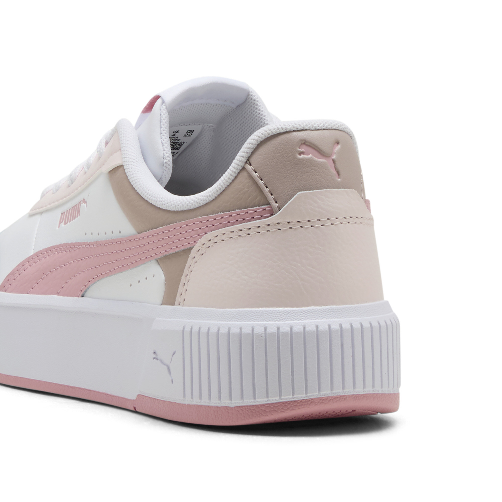 PUMA Carina Mia sneakers voor Dames, Wit, Maat 38 thumbnail 5