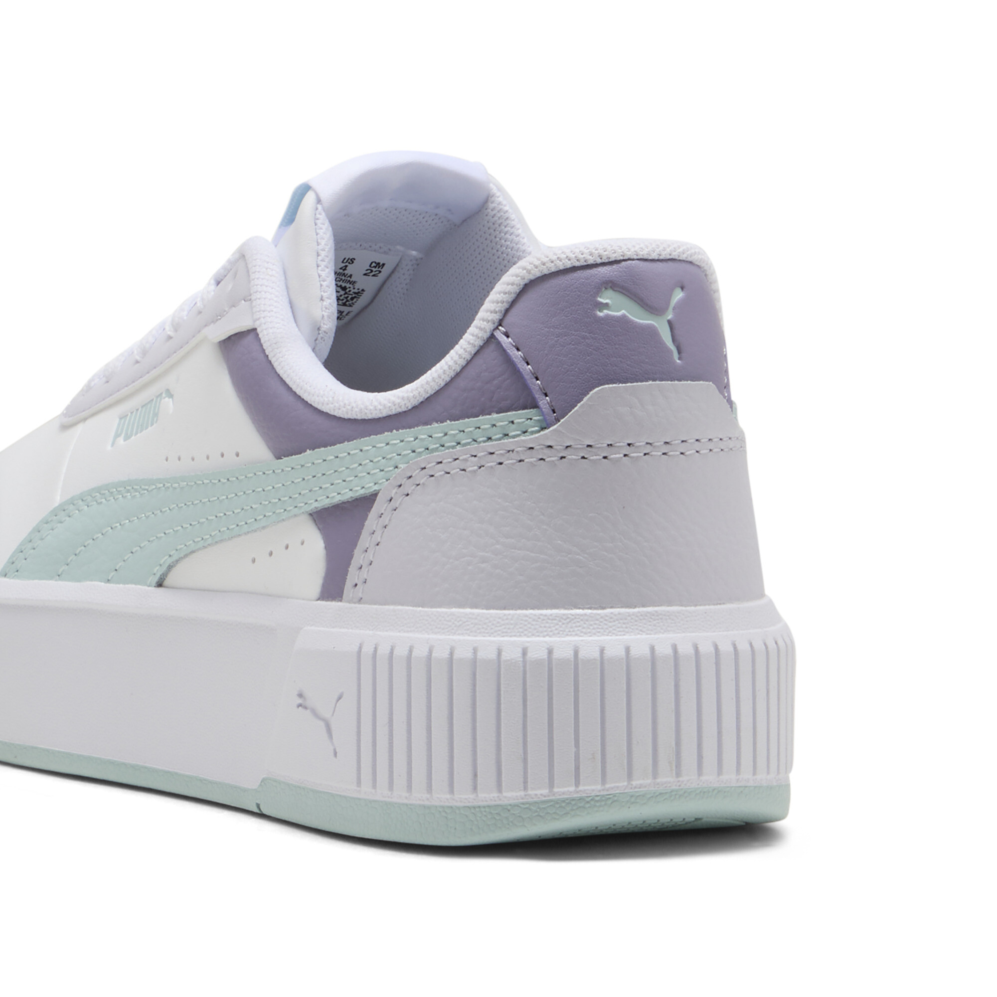 PUMA Carina Mia sneakers voor Dames, Wit, Maat 35,5 thumbnail 5