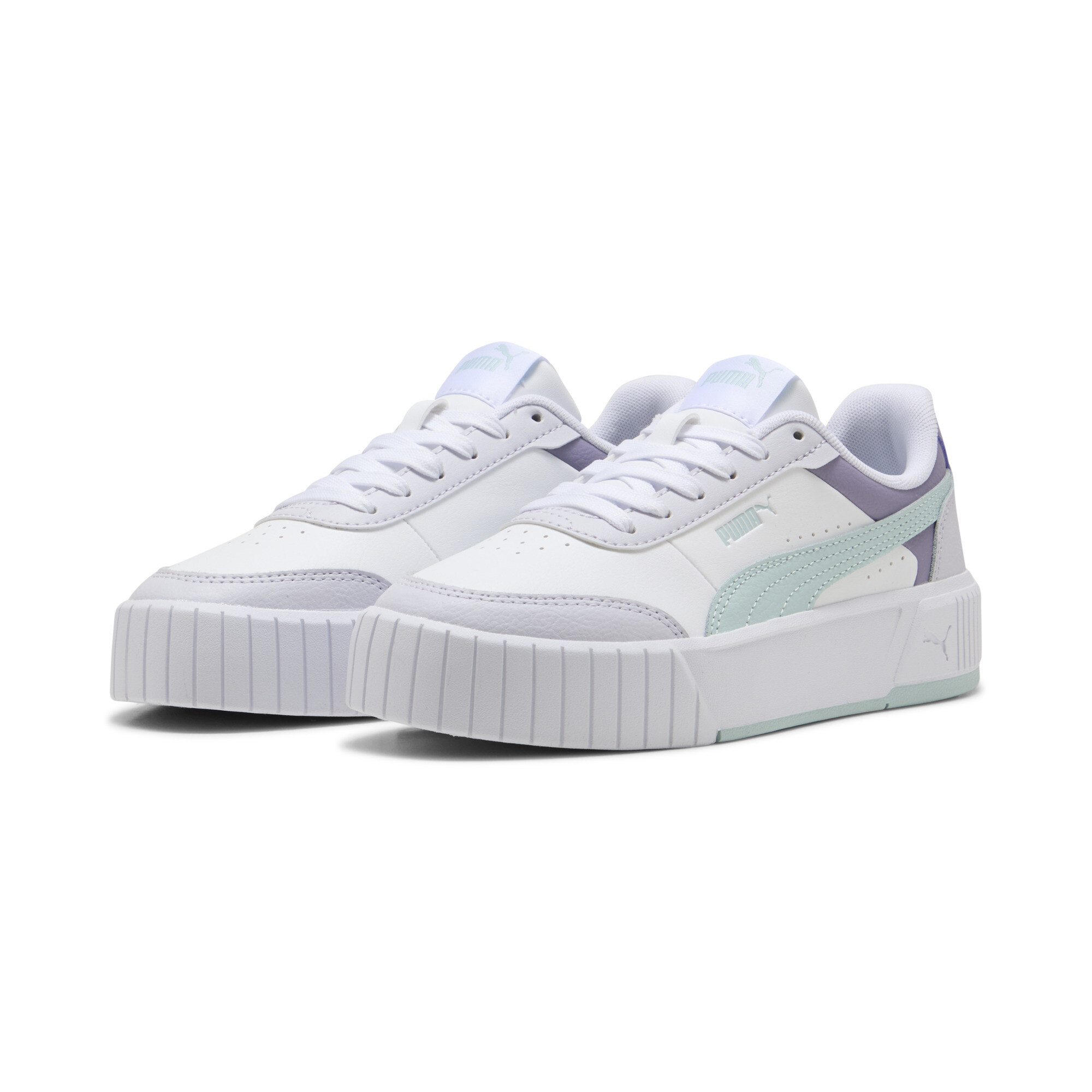 PUMA Carina Mia sneakers voor Dames, Wit, Maat 35,5 thumbnail 6