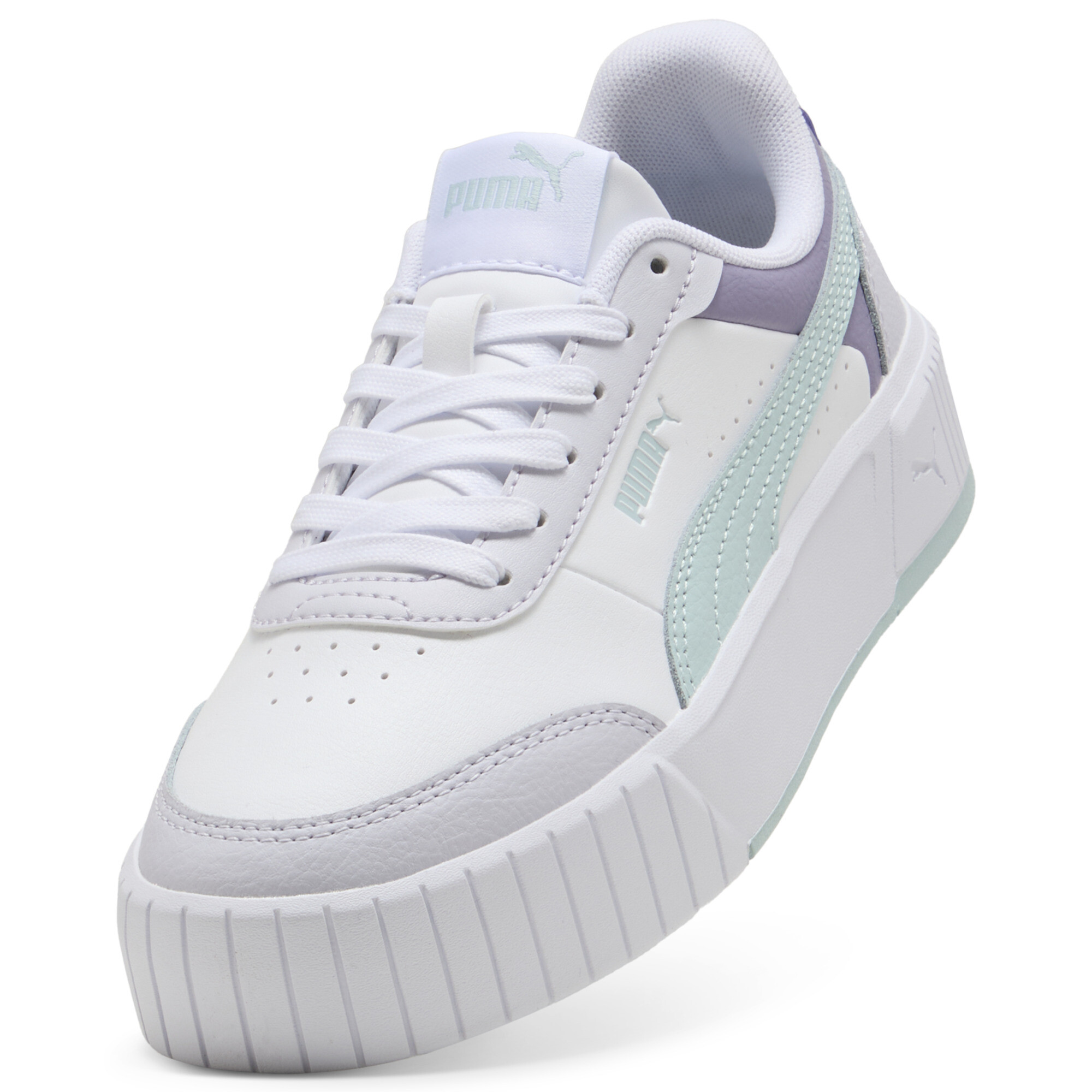 PUMA Carina Mia sneakers voor Dames, Wit, Maat 35,5 thumbnail 2