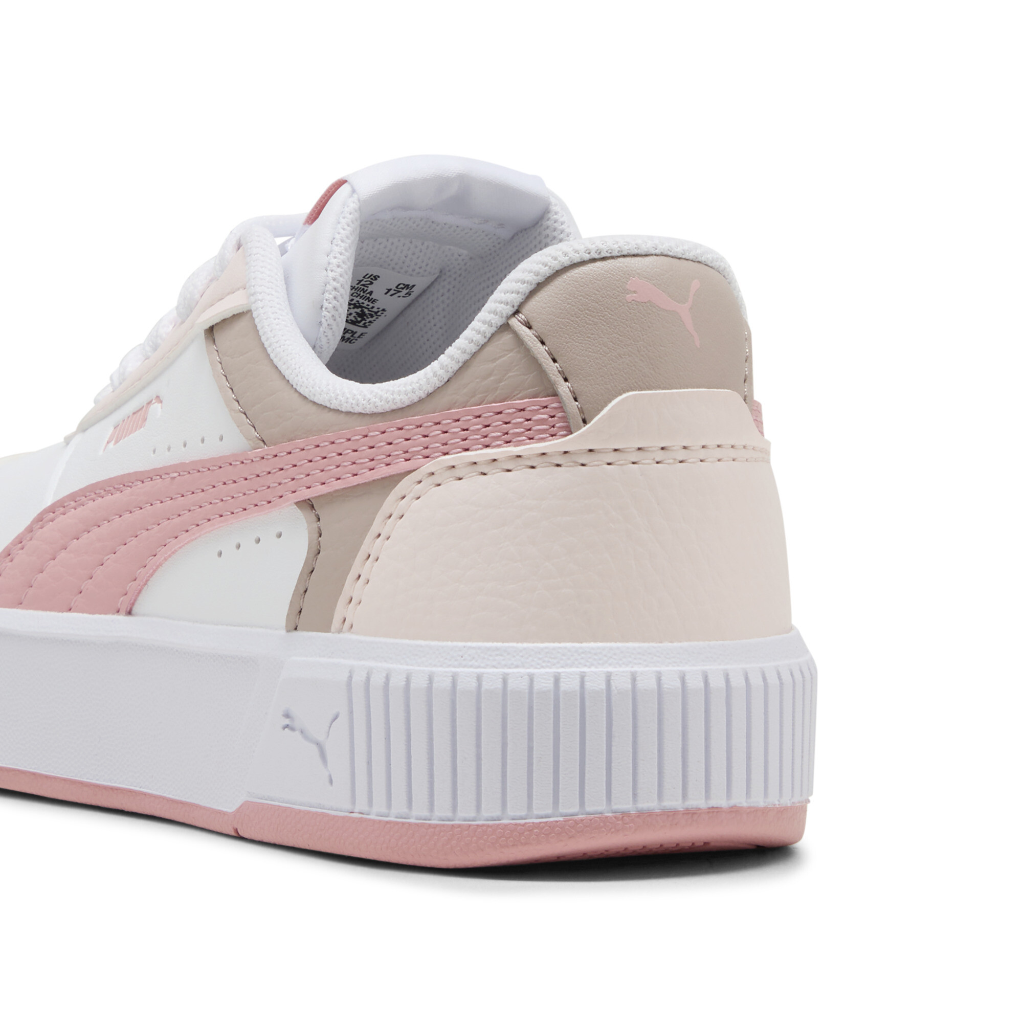 PUMA Carina Mia sneakers voor Dames, Wit, Maat 31 thumbnail 5