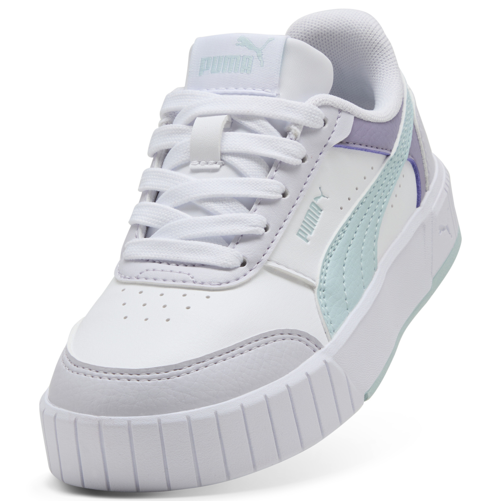 PUMA Carina Mia sneakers voor Dames, Wit, Maat 28 thumbnail 2