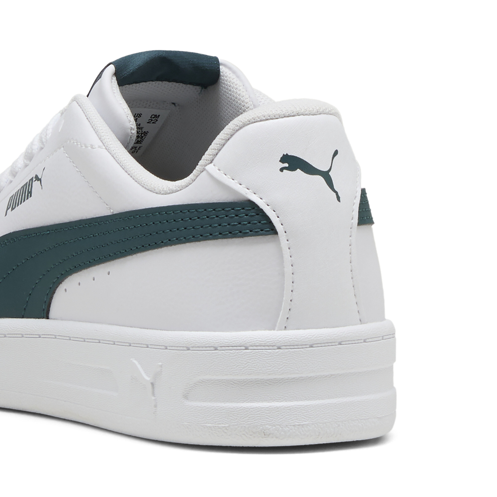 PUMA Court Classic Clean sneakers, Groen/Wit, Maat 37 thumbnail 5