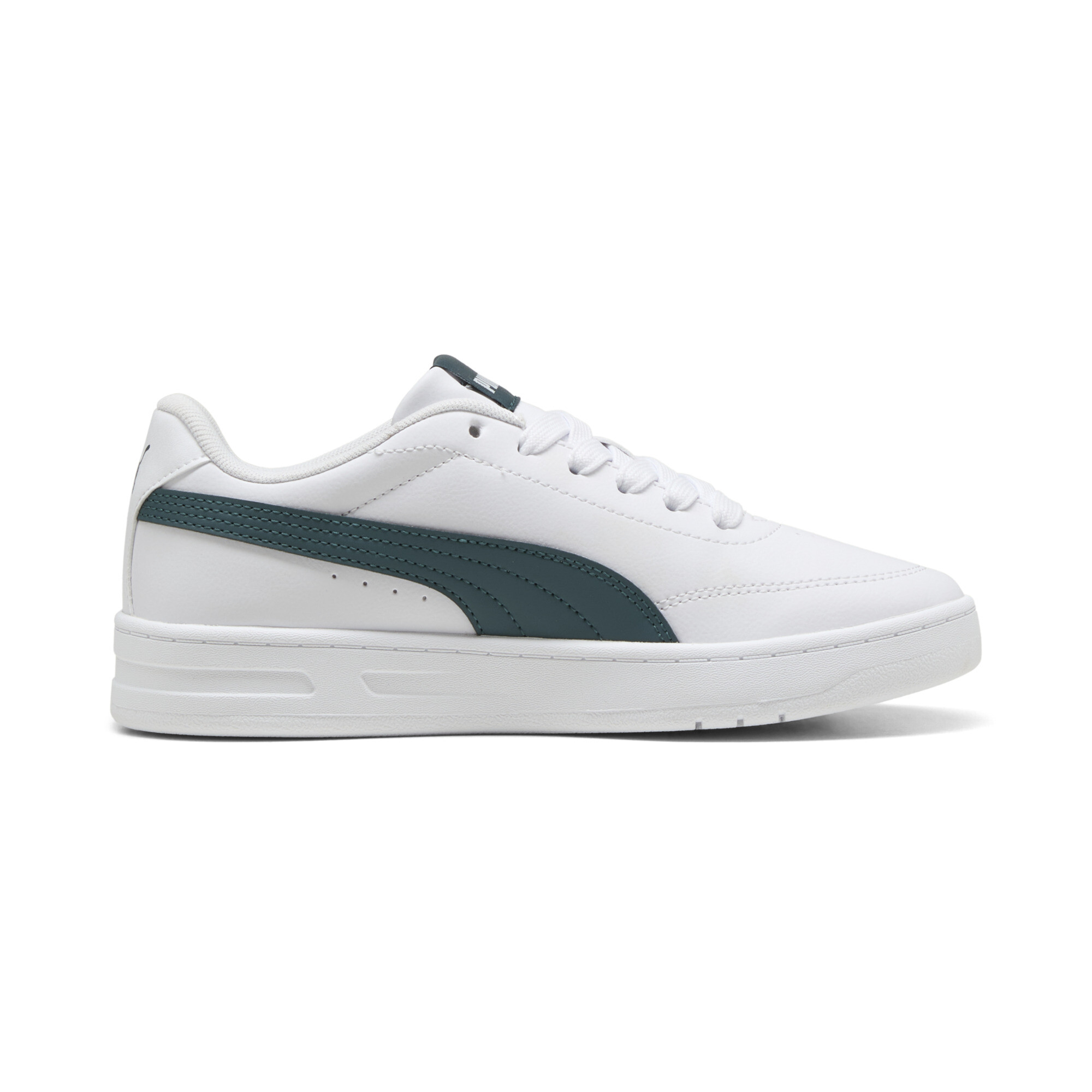 PUMA Court Classic Clean sneakers, Groen/Wit, Maat 37 thumbnail 3