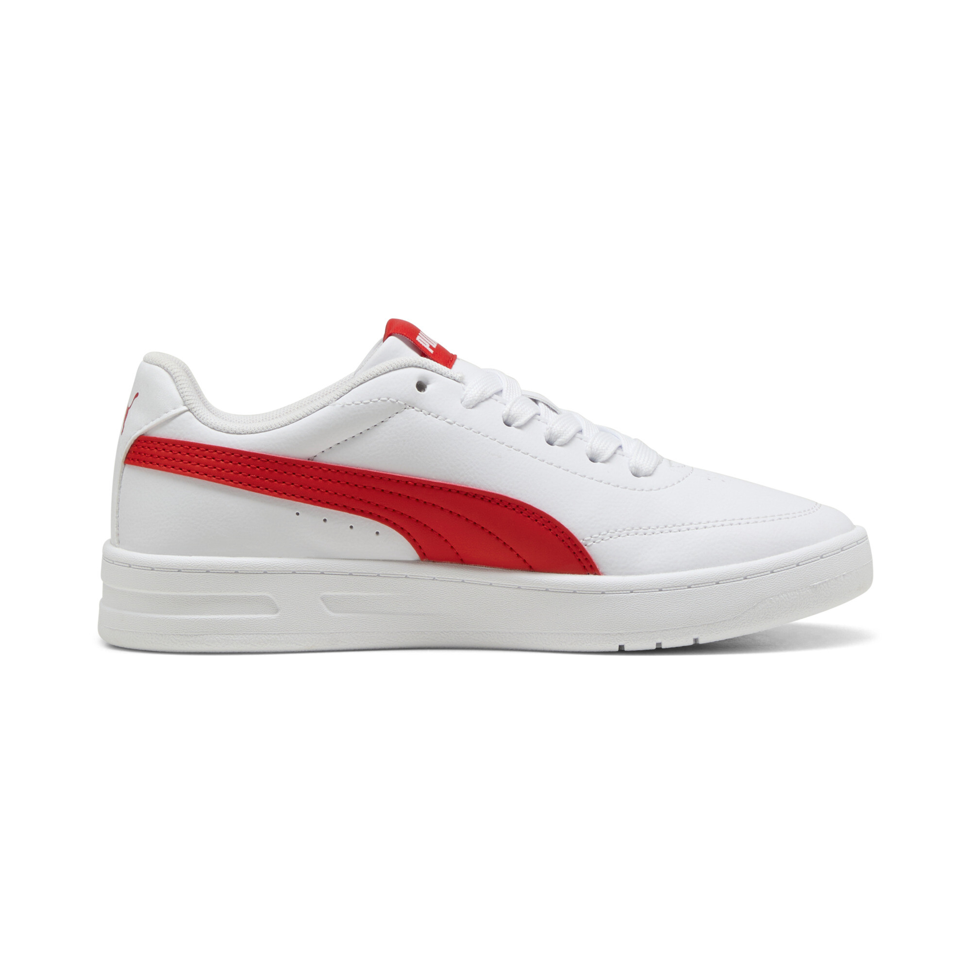 PUMA Court Classic Clean sneakers, Rood/Wit, Maat 35,5 thumbnail 3