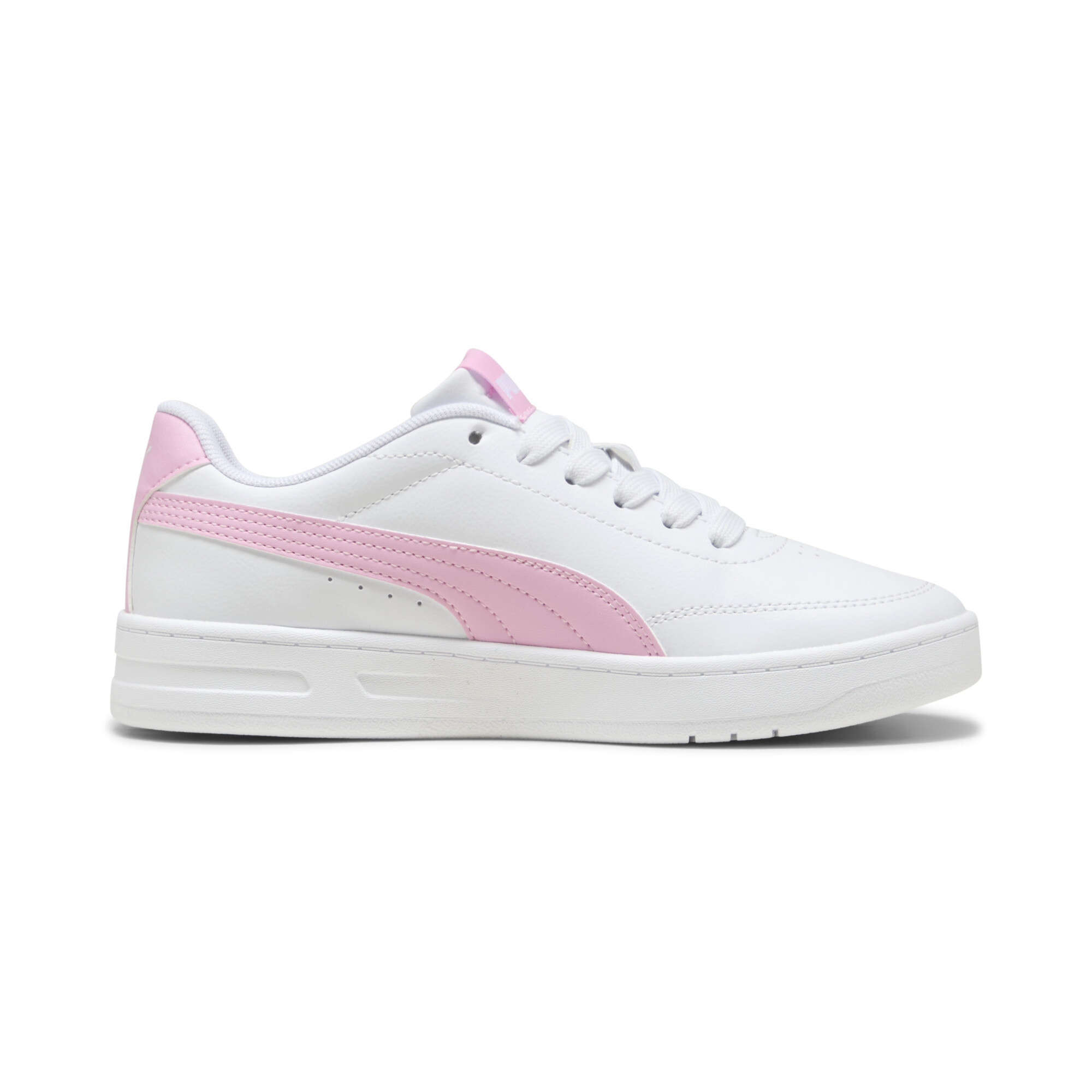 PUMA Court Classic Clean sneakers, Roze/Wit, Maat 36 thumbnail 3