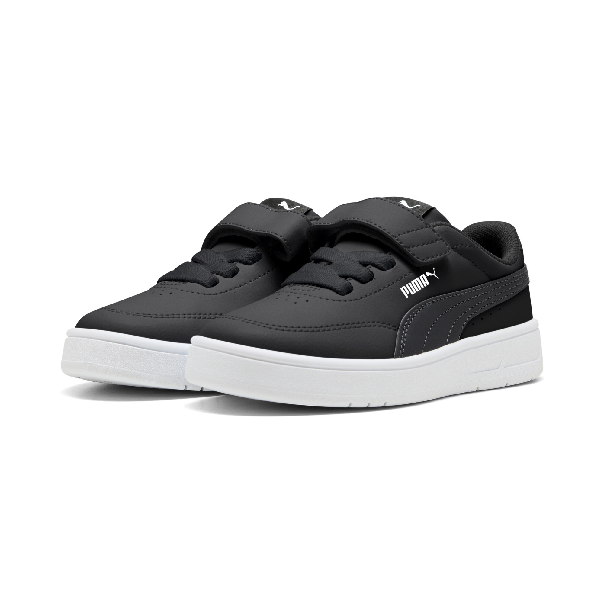 PUMA Court Classic Clean sneakers, Zwart, Maat 32,5 thumbnail 6