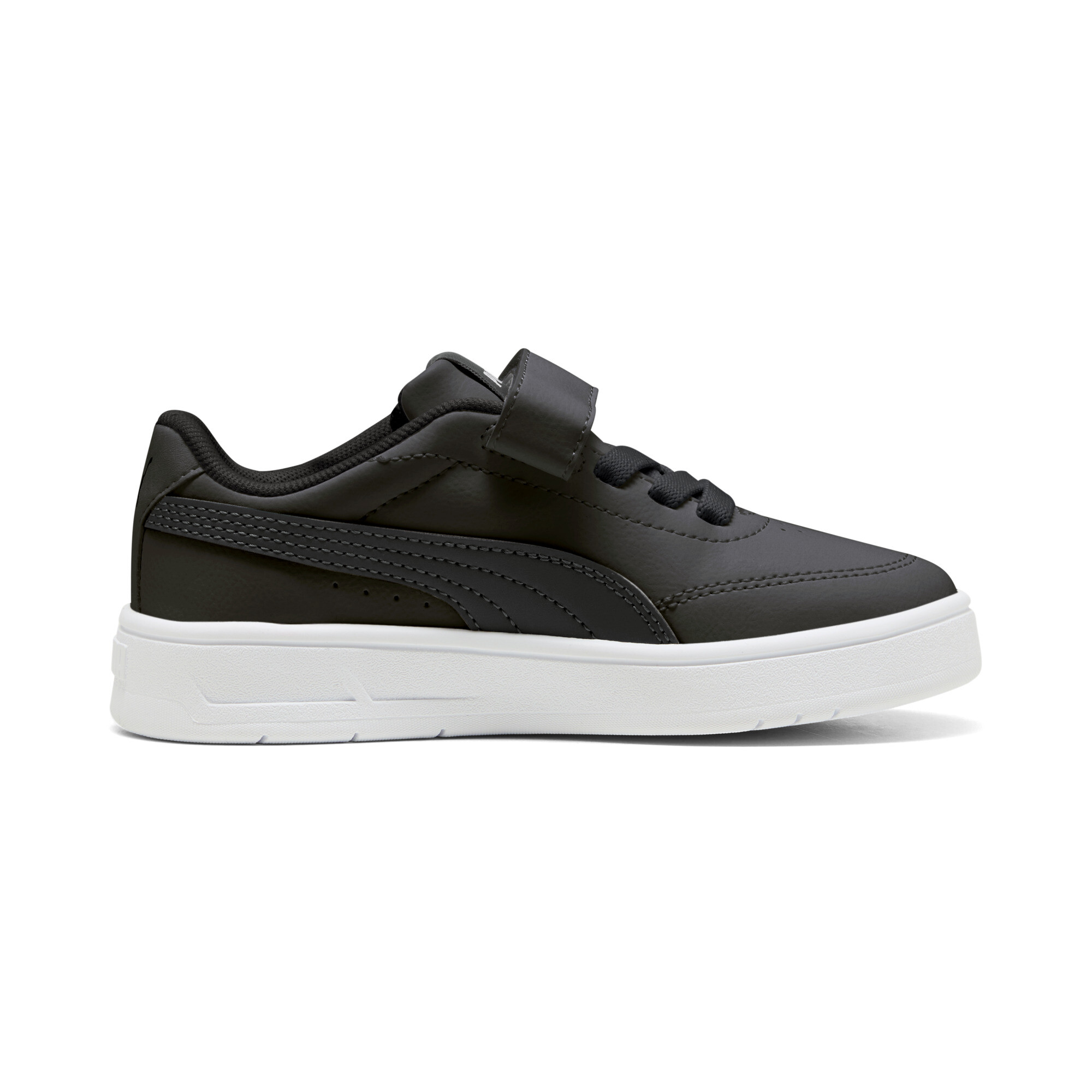 PUMA Court Classic Clean sneakers, Zwart, Maat 32,5 thumbnail 3