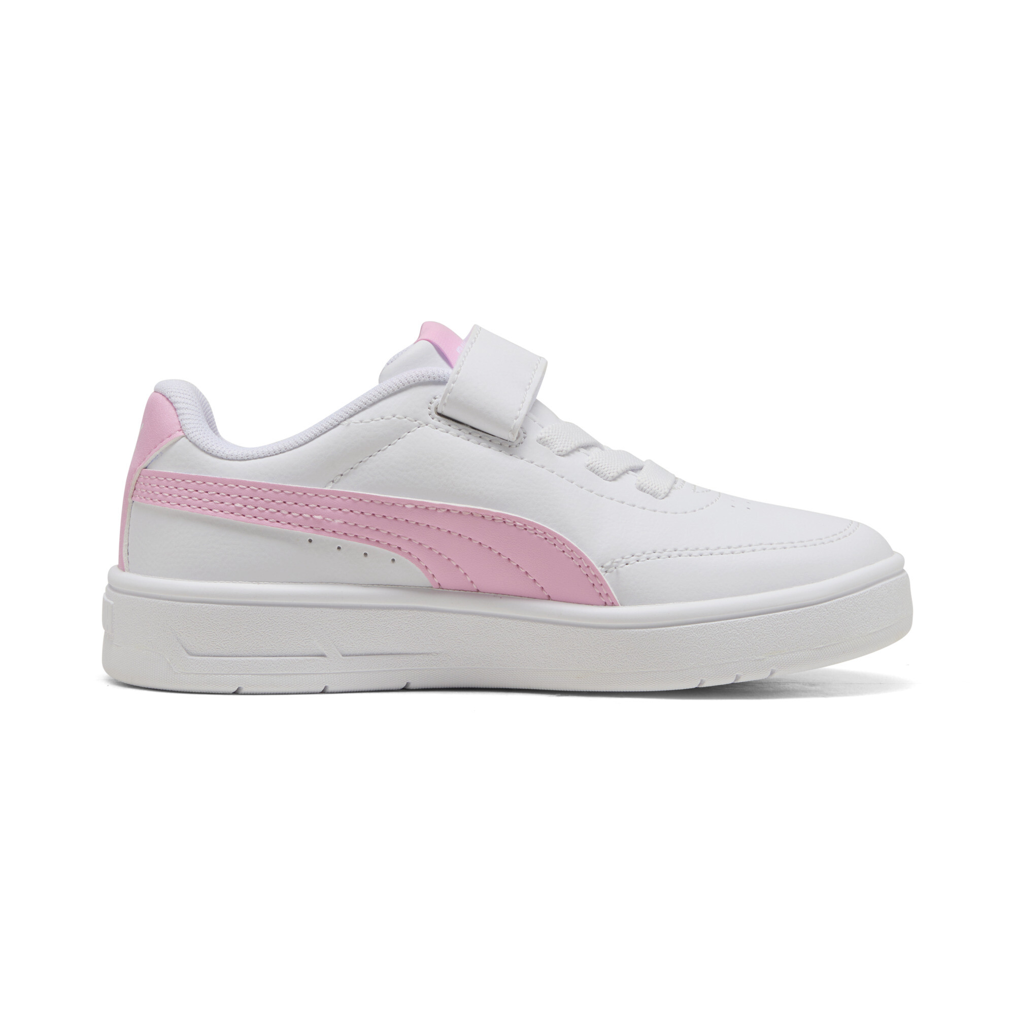 PUMA Court Classic Clean sneakers, Roze/Wit, Maat 32,5 thumbnail 3