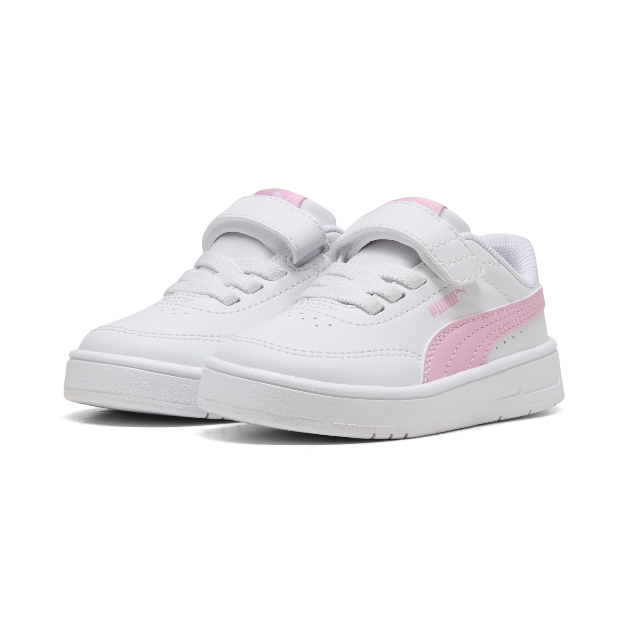 PUMA Court Classic Clean sneakers, Roze/Wit, Maat 22 thumbnail 6
