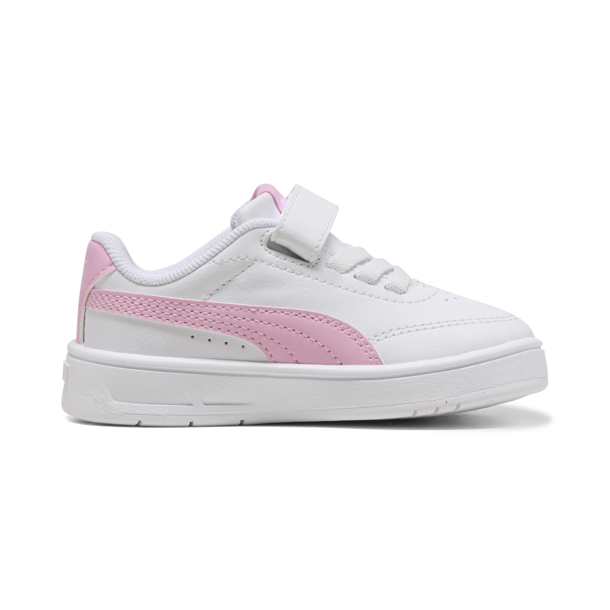 PUMA Court Classic Clean sneakers, Roze/Wit, Maat 22 thumbnail 3