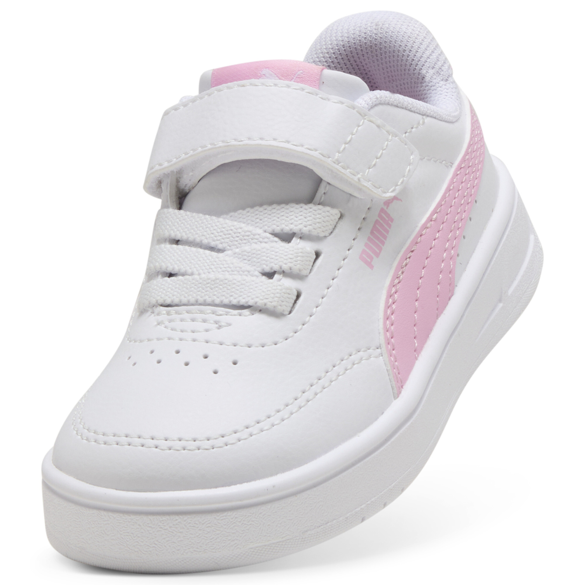 PUMA Court Classic Clean sneakers, Roze/Wit, Maat 22 thumbnail 2
