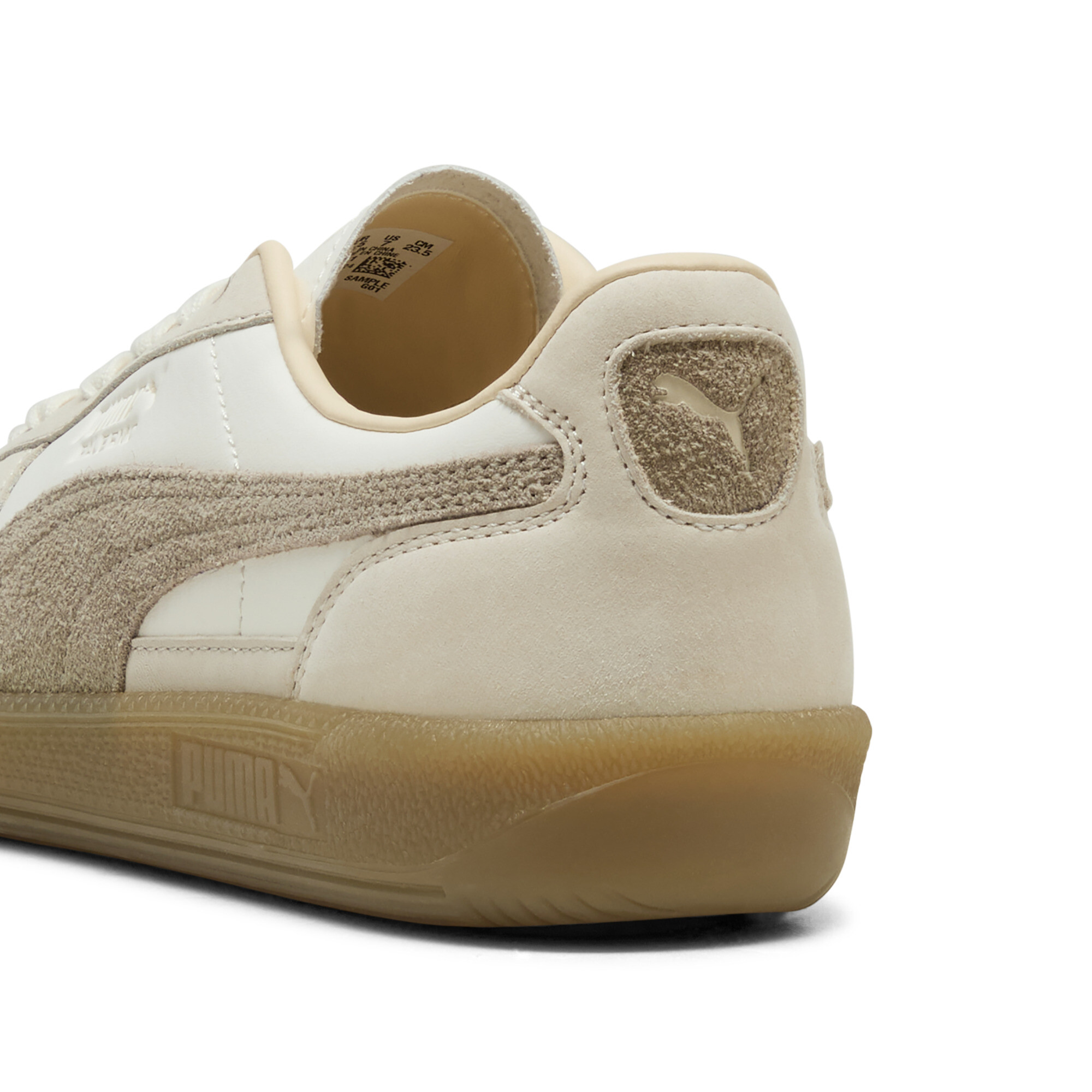 PUMA Palermo Elevated sneakers voor Dames, Zwart/Wit, Maat 40,5 thumbnail 5