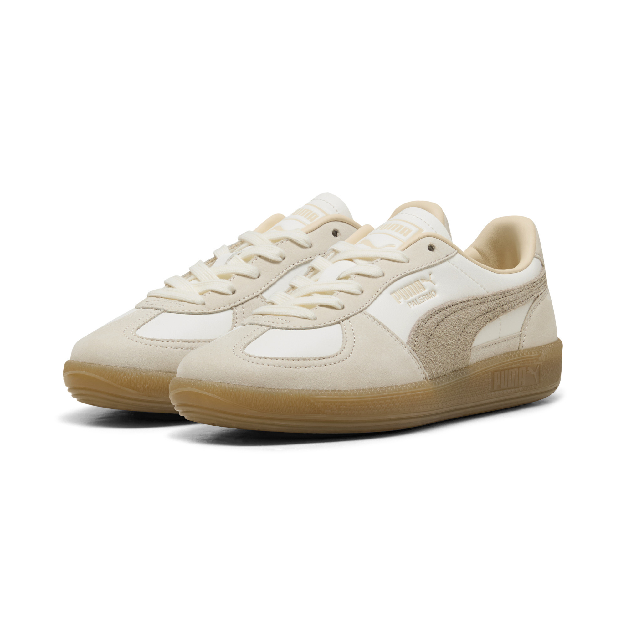 PUMA Palermo Elevated sneakers voor Dames, Zwart/Wit, Maat 40,5 thumbnail 6