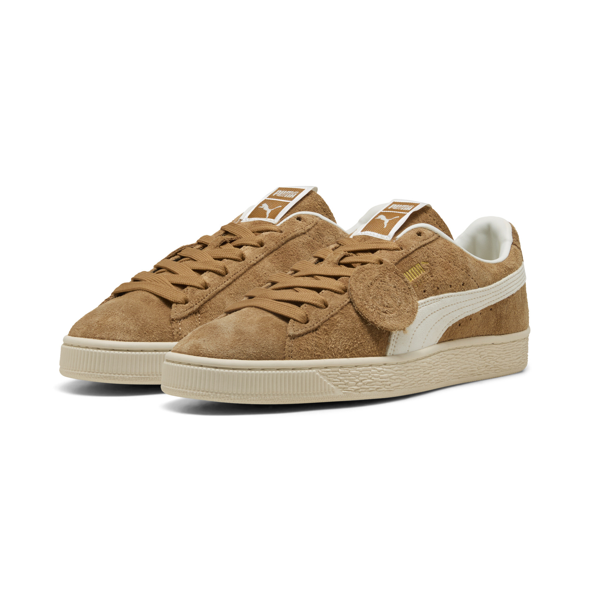PUMA Suede Charles F. Stead V uniseks sneakers, Wit, Maat 36 thumbnail 6