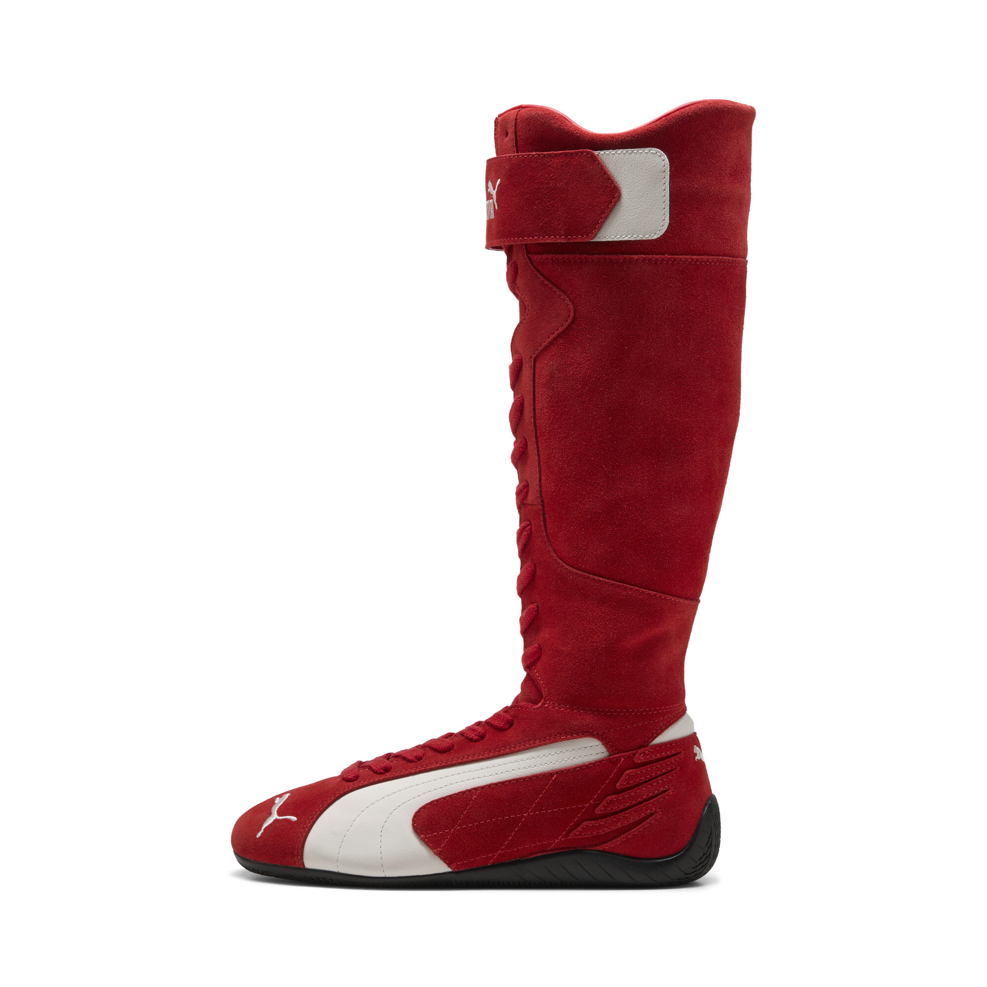 PUMA Speedcat Boot Women’s Knee-High Boots in Red, Size 9