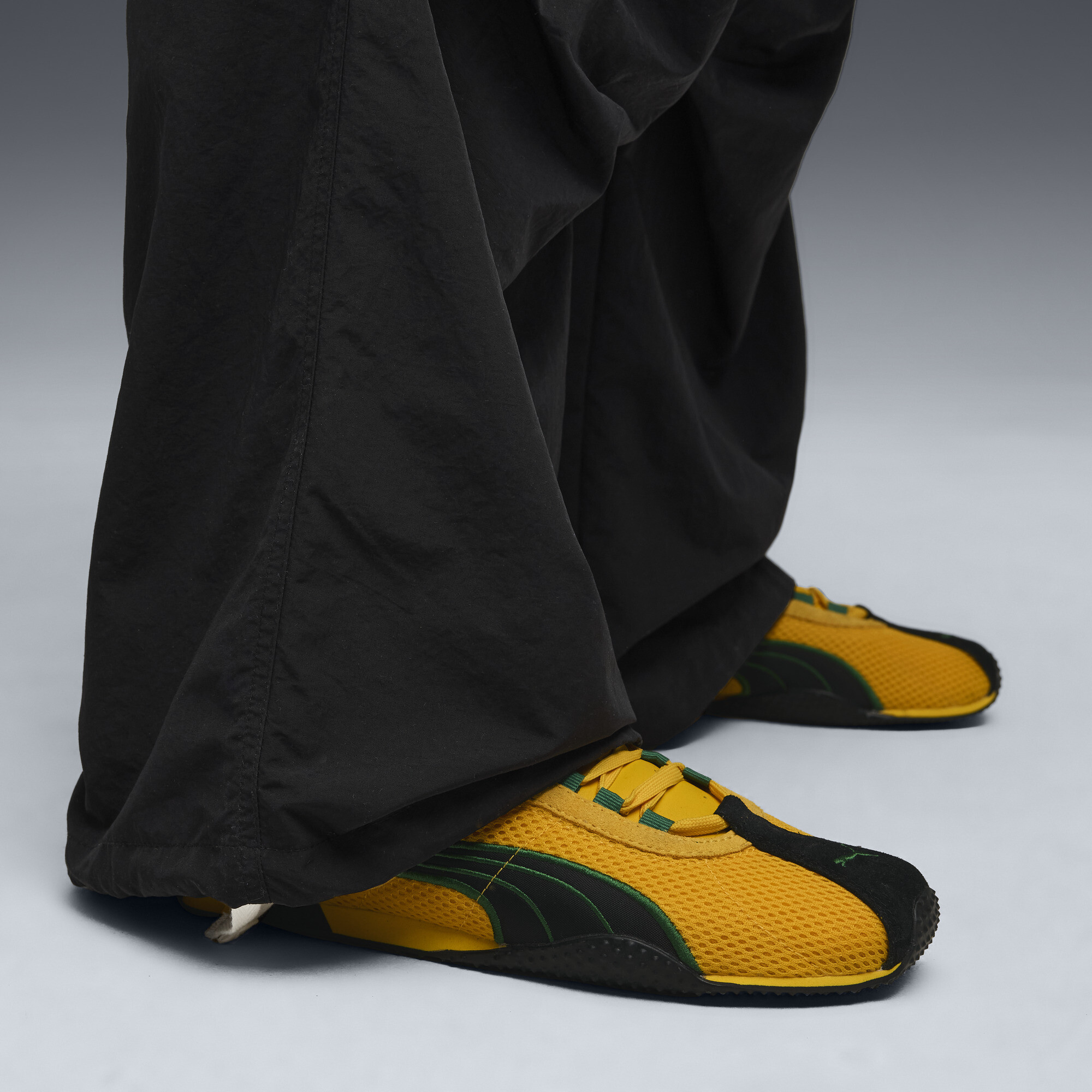 PUMA H-Street uniseks sneakers, Groen/Geel, Maat 36 thumbnail 8