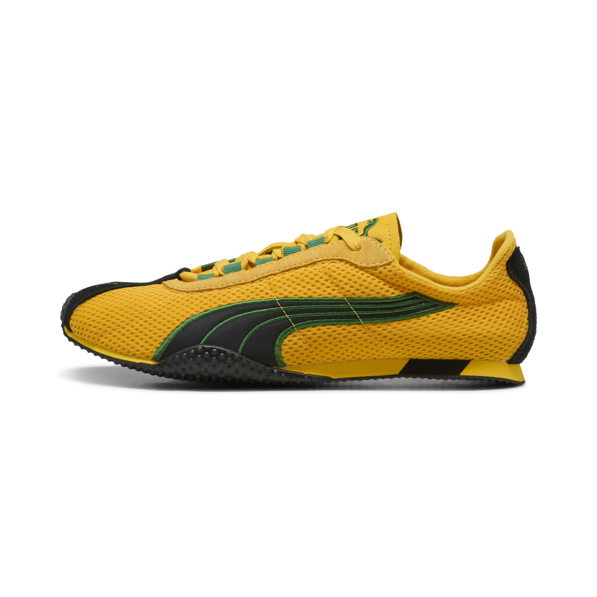 H-Street Sneakers Unisex in Yellow Sizzle/Archive Green by PUMA, UK 9.5