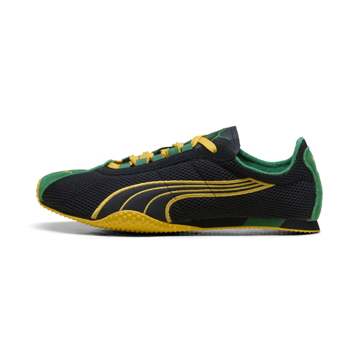 H-Street Sneakers Unisex in Black/Yellow Sizzle by PUMA, UK 8