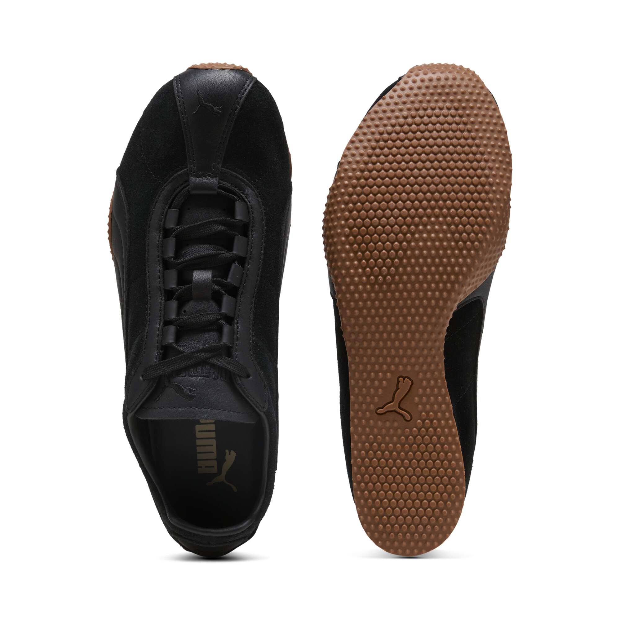 PUMA H-Street Premium uniseks sneakers, Zwart/Grijs, Maat 39 thumbnail 4