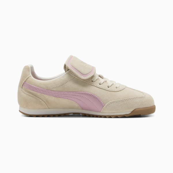 Arizona Premium Sneakers Unisex, Alpine Snow-Poised Pink-PUMA Gold, large-ZAF