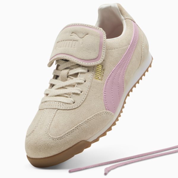 Arizona Premium Sneakers Unisex, Alpine Snow-Poised Pink-PUMA Gold, large-ZAF