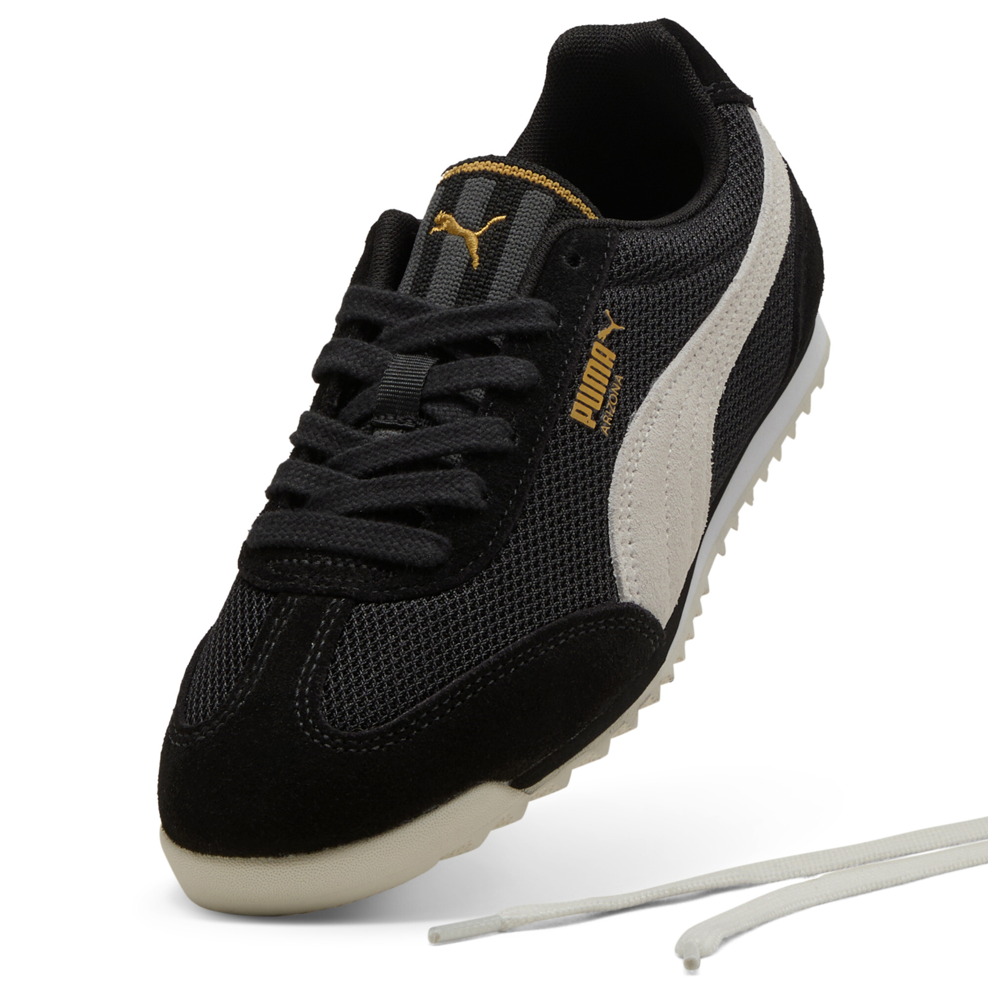 PUMA Arizona sneakers voor Dames, Zwart, Maat 40 thumbnail 2
