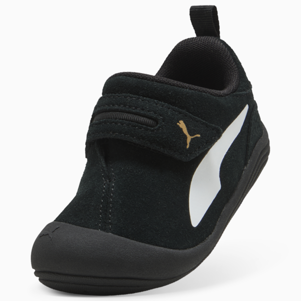 Kitten Premium Sneakers Toddlers, PUMA Black-PUMA White-PUMA Gold, large-ZAF