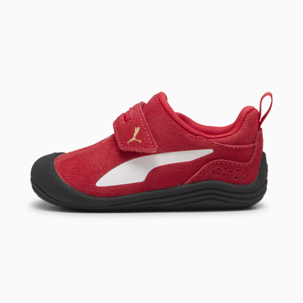 Kitten Premium Sneakers Toddlers, For All Time Red-PUMA White-PUMA Gold, large-ZAF