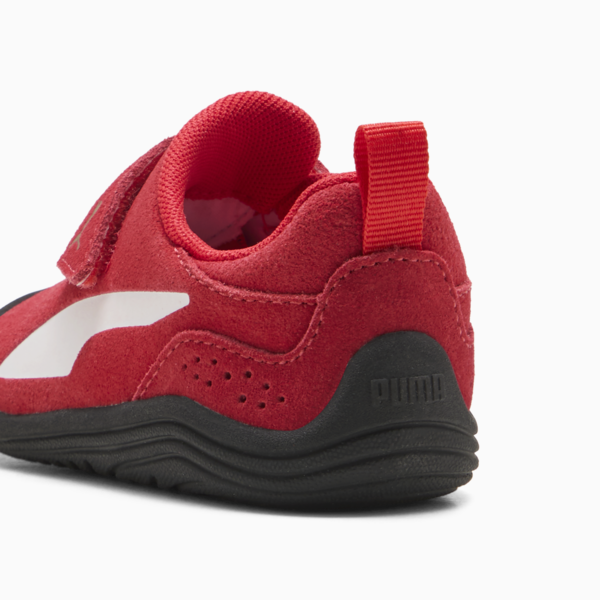 Kitten Premium Sneakers Toddlers, For All Time Red-PUMA White-PUMA Gold, large-ZAF