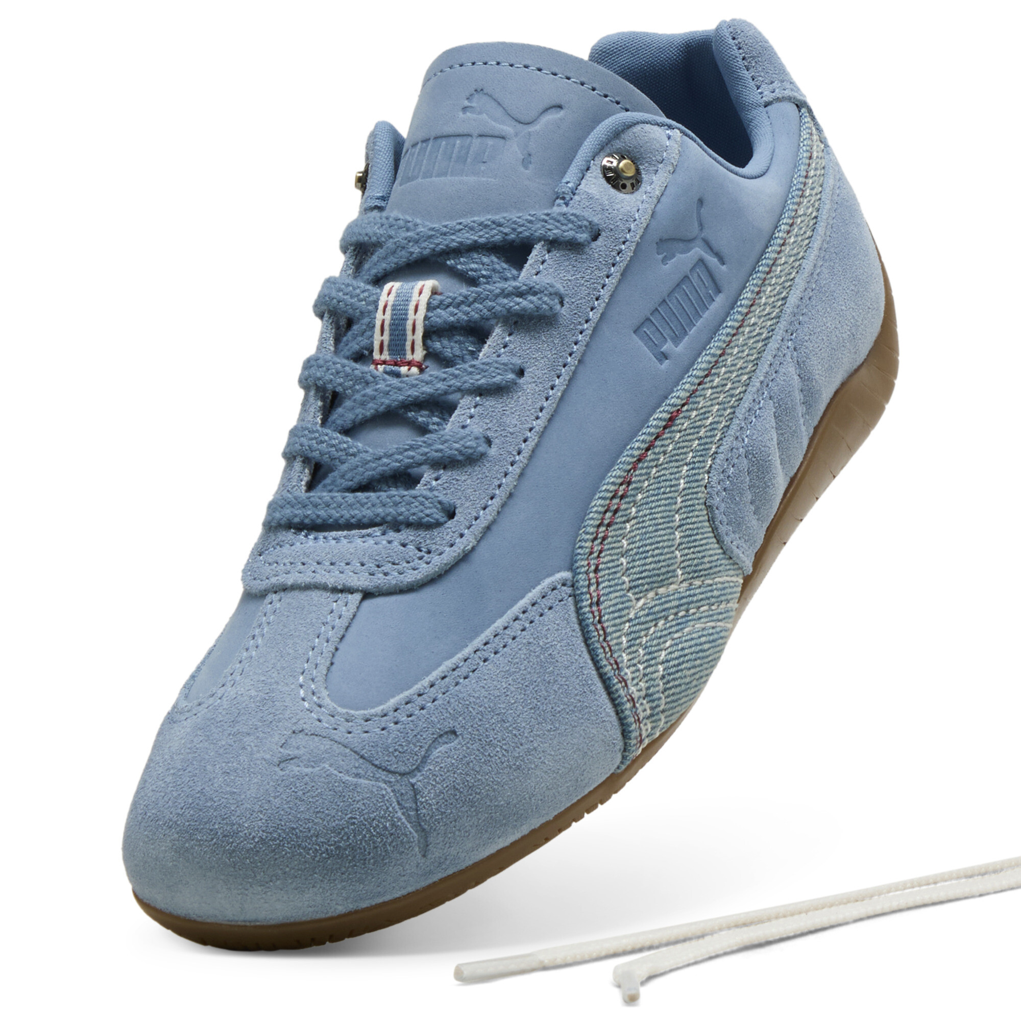 PUMA Speedcat New York sneakers voor Dames, Blauw, Maat 37 thumbnail 3