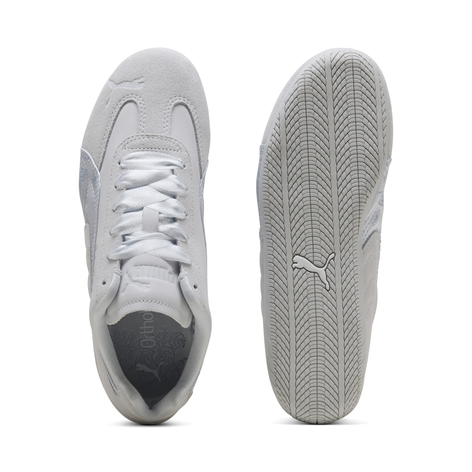 PUMA Speedcat Seoul sneakers voor Dames, Zilver, Maat 39 thumbnail 5